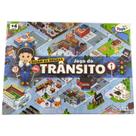 Jogo Tabuleiro Infantil Brinquedo Jogo Do Trânsito Mini Toys