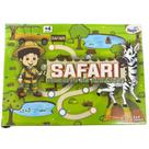Jogo Tabuleiro Infantil Safari Observe os Animais Mini Toys
