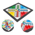 Jogo Tabuleiro Ludo & Trilha Sobe e Desce 2 Em 1