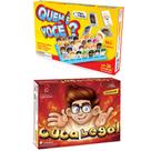 Jogo Tabuleiro Perguntas Cuca Legal Escolar + Quem é Você parecido com Cara a Cara - Pais e Filhos