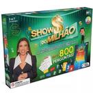 Jogo tabuleiro show milhão sbt 800 perguntas 792906 pais & filhos
