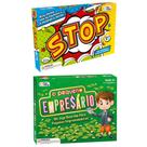 Jogo Tabuleiro Stop + O Pequeno Empresario Parecido com Banco Imobiliario - Pais e Filhos Jogo Tabuleiro Stop + O Pequeno Empresario Parecido com Banco Imobiliario - Pais e Filhos