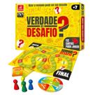 Jogo Tabuleiro Verdade Ou Desafio 112 Cartas - Brincadeira de Criança