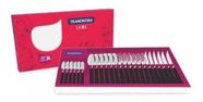Jogo Talher Faqueiro Tramontina Inox Churrasco Cozinha 24pçs Preto
