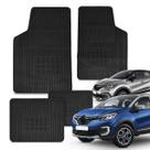 Jogo Tapete 100% Borracha Captur 2017 a 2024 Impermeável Antiderrapante Automotivo 4 Peças Jogo Tapete 100% Borracha Captur 2017 a 2024 Impermeável Antiderrapante Automotivo 4 Peças