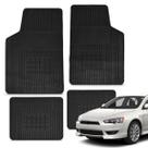 Jogo Tapete 100% Borracha Lancer 2010 a 2019 Impermeável Antiderrapante Automotivo 4 Peças