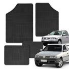 Jogo Tapete 100% Borracha Saveiro G3 G4 2000 a 2010 Impermeável Antiderrapante Automotivo 4 Peças