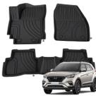 Jogo Tapete Automotivo 3D TPE Borda Alta Hyundai Creta Modelo Antigo 2017 2018 2019 a 2023 2024