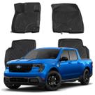 Jogo Tapete Automotivo 3D TPE ShockTap Ford Maverick 2022 2023 2024 2025 2026 Jogo Tapete Automotivo 3D TPE ShockTap Ford Maverick 2022 2023 2024 2025 2026