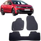Jogo Tapete Automotivo Adaptavel Virtus Impermeavel Emborrachado Facil Limpeza Pvc