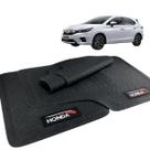 Jogo Tapete Automotivo Borracha Honda City Hatch 2022/2025