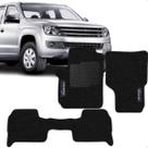 Jogo Tapete Automotivo Carpete preto Amarok Cabine Dupla 2010 2011 2012 2013 2014 2015 2016 2017 Jogo Tapete Automotivo Carpete preto Amarok Cabine Dupla 2010 2011 2012 2013 2014 2015 2016 2017