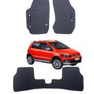 Jogo Tapete Automotivo Crossfox Adaptável Borracha Pvc Impermeável Fácil Limpeza Ano 15 16 17 18 19 20