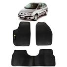 Jogo Tapete Borracha 3 Peças Renault Scenic Com Bordado 1999 á 2006 Frisart 800.532