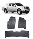 Jogo Tapete Borracha Nissan Frontier 2008 a 2014 com Logo Bordado-800.513