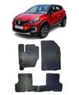 Jogo Tapete Borracha Renault Captur 2017 a 2020 com Logo Bordado-800.514