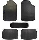 Jogo Tapete Borracha Universal Ford Preto Com Logo Bordado - 800.210