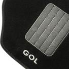 Jogo Tapete Carpete Automotivo Gol G2 G3 G4 1980 a 2013 Preto