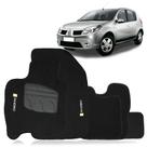 Jogo Tapete Carpete Automotivo Sandero 2008 a 2014 Preto 5 Peças
