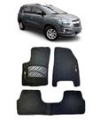 Jogo Tapete Carpete Chevrolet Spin 2012 a 2014 com Logo Bordado Preto-300.333PTO Jogo Tapete Carpete Chevrolet Spin 2012 a 2014 com Logo Bordado Preto-300.333PTO