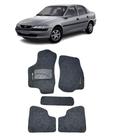 Jogo Tapete Carpete Chevrolet Vectra 1997 a 2004 Com Logo Bordado Grafite-300.316GRF