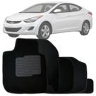 Jogo tapete carpete elantra 2011 2012 2013 2014 bordado luxo Jogo tapete carpete elantra 2011 2012 2013 2014 bordado luxo