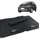 Jogo Tapete New Fiesta 2011 2012 2013 Borracha com logo