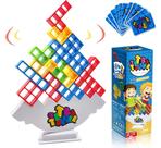 Jogo Tetris Bloco De Encaixe Equilibrio Brinquedo Estratégia