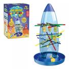 Jogo Tira Varetas Cai Astronauta do Foguete Brinquedo Infantil Art Brink