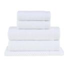 Jogo toalha de banho gigante 5 peças dual air branco - buddemeyer