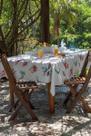 Jogo Toalha de Mesa 6Pc 78x78cm Impermeável Coraly Kacyumara