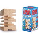 Jogo Torre Maluca 39 Peças Blocos De Madeira