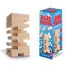 Jogo Torre Maluca 39 Peças MDF Coluna Equilíbrio e Diversão