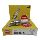 Jogo Vela de Ignição NGK BP5HS Rosca Curta VW Fusca/Brasilia/Variant/Kombi/Gol/Saveiro