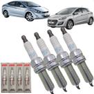 Jogo Vela Ignição NGK Iridium Elantra I30 1.8 16v Gasolina