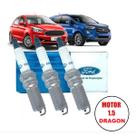 Jogo Velas Ignicao ( Ecosport 2018 A 2021 1.5 Dragon Flex ) ( Ka 2018 A 2021 1.5 Dragon Flex ) - GN1G12405CA
