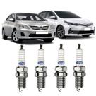 Jogo Velas Ignicao Iridum Corolla 1.8 Dual / 2.0 Vvt-i 16v