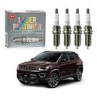 Jogo Velas Ignição Ngk Jeep Compass 2.0 Flex 2016 A 2021