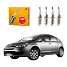 Jogo Velas Ngk C4 Hatch 1.6 16v 2.0 16v Flex 2006 A 2012