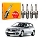 Jogo Velas Ngk Clio 1.0 8v 2003 A 2006
