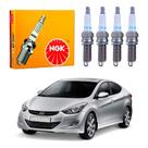 Jogo Velas Ngk Elantra 2.0 16v Flex 2012 A 2013