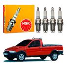 Jogo Velas Ngk Fiat Strada 1.5 1998 A 2000