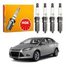 Jogo Velas Ngk Ford Focus Sedan 1.6 Sigma 2014 A 2015