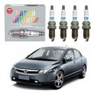 Jogo Velas Ngk New Civic 1.8 16v 2006 A 2011