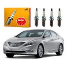 Jogo Velas Ngk Sonata 2.4 16v Gasolina 2011 A 2014