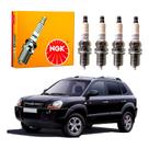 Jogo Velas Ngk Tucson 2.0 16v 2005 A 2012 Jogo Velas Ngk Tucson 2.0 16v 2005 A 2012