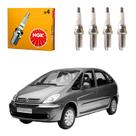 Jogo Velas Ngk Xsara Picasso 1.6 16v 2001 A 2012