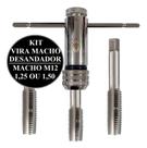 Jogo Vira Macho Tipo T Desandador Catraca Reversivel + Macho