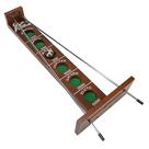 Jogo WE Games Shoot The Moon Clássico Walnut Wood dos anos 1940