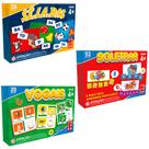 Jogos Alfabetização Escolar Vogais + Soletrar + Silabas - Coluna